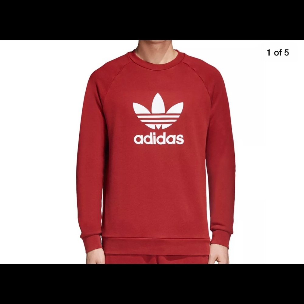 Men’s Adidas Trefoil Crew Sweater